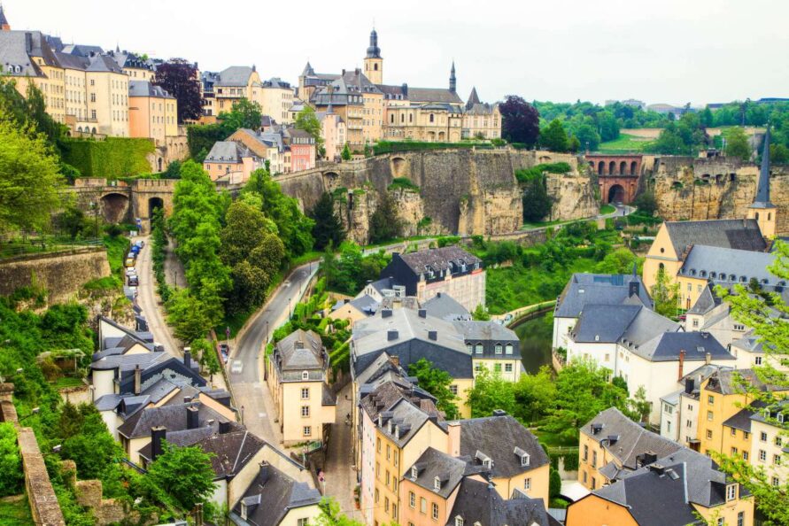 La ville de Luxembourg
