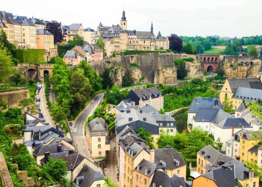 La ville de Luxembourg